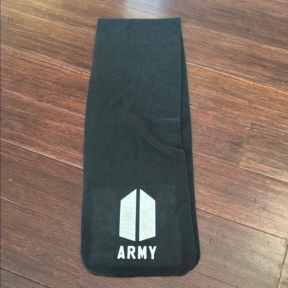 Black Army BTS Kpop Logo Scarf
